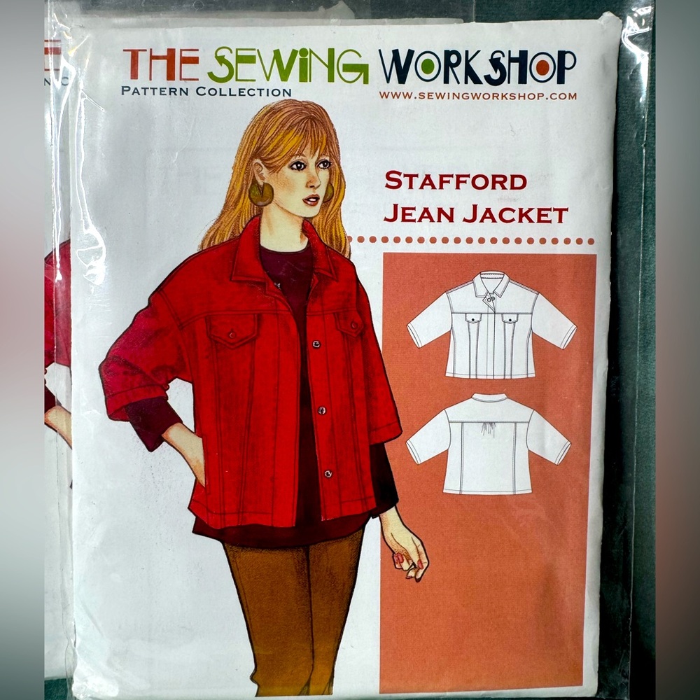 The Sewing Workshop Stafford Jean Jacket PATTERN